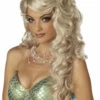 Mermaid Costume Wig (Blonde) -Fantasy Fits Sales 70202 full 1