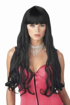 Serpentine Costume Wig - Black