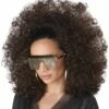 3/4 Curly Fall Adult Wig (Brunette) -Fantasy Fits Sales 70938 full 1
