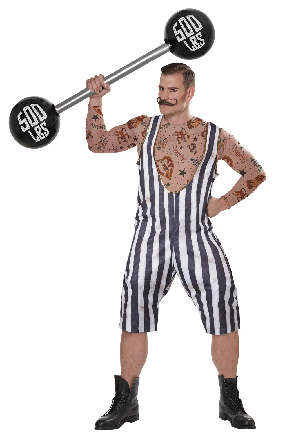 Vintage Circus Strongman Adult Costume 3 Vintage Circus Strongman Adult Costume