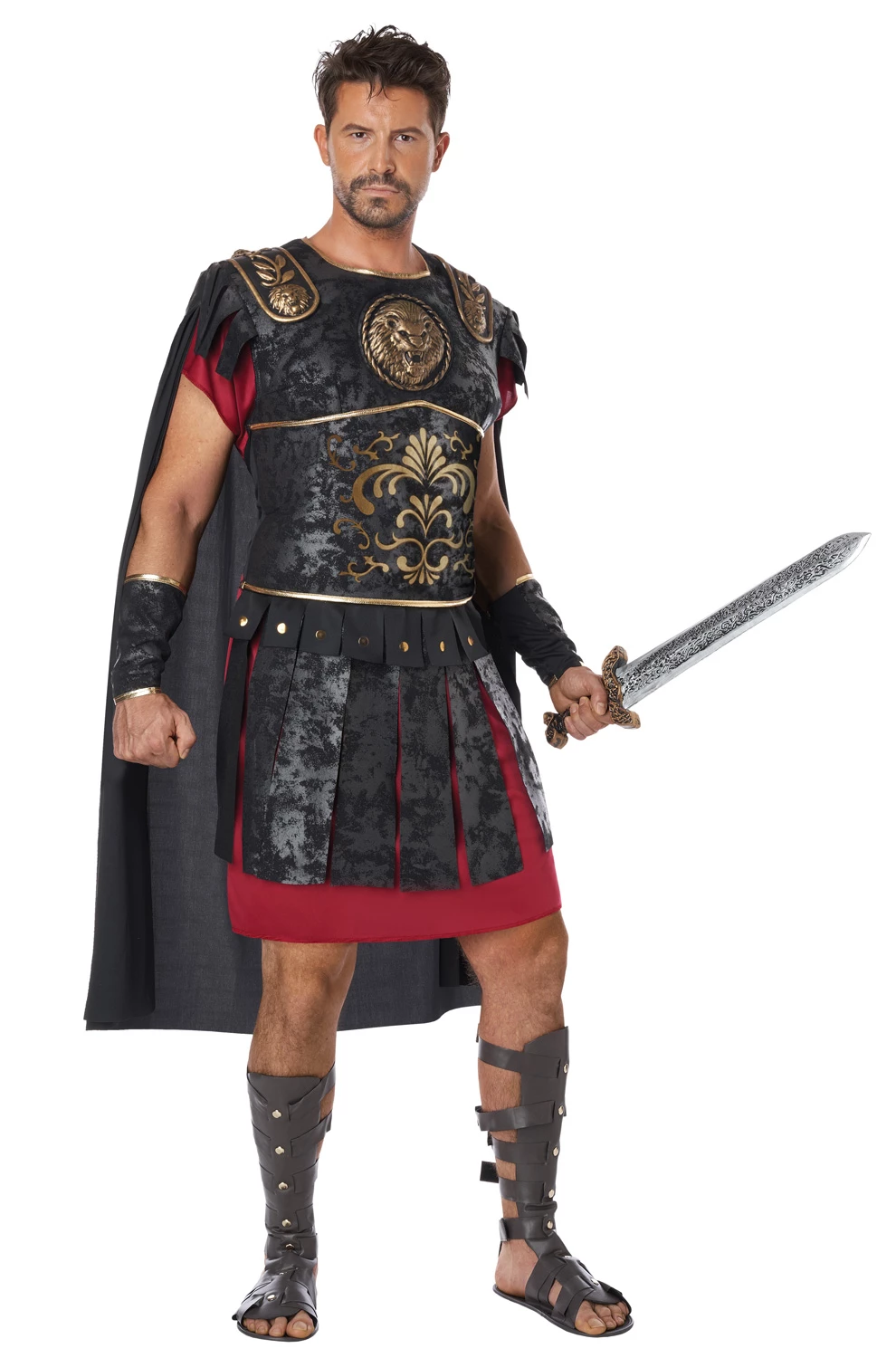 Ancient Roman Warrior Adult Costume 3 Ancient Roman Warrior Adult Costume