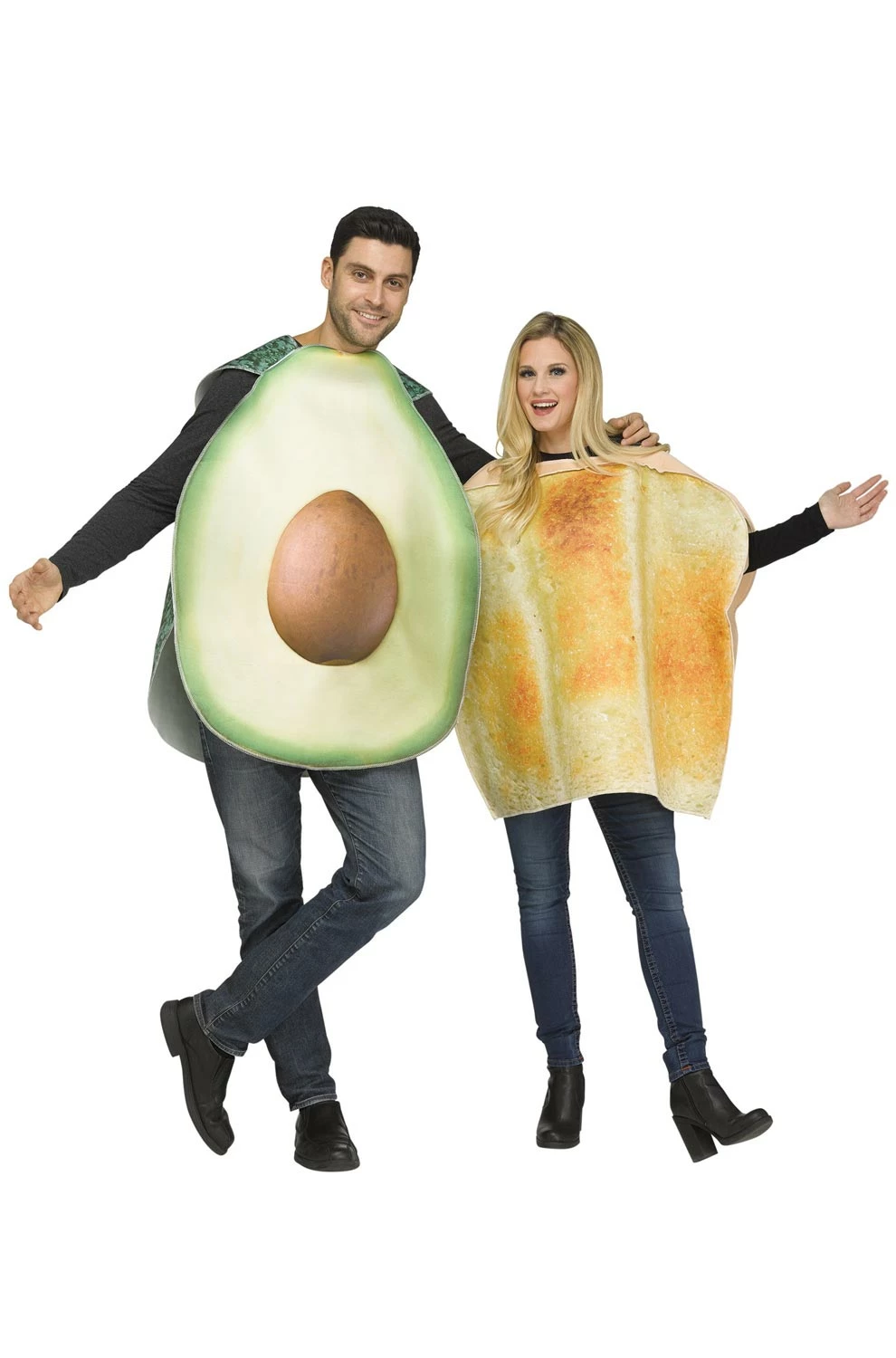 Avocado & Toast Adult Costume (Pair) 3 Avocado & Toast Adult Costume (Pair)