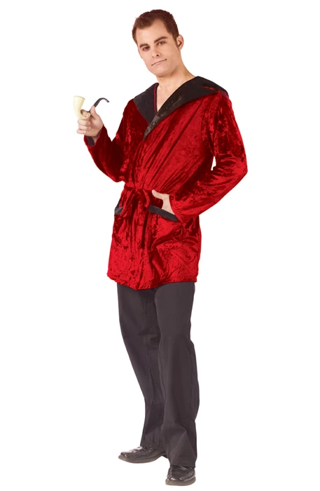 Casanova Smoking Jacket Adult Costume 3 Casanova Smoking Jacket Adult Costume