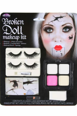 Broken Doll Face Make-Up Kit