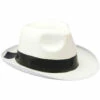 Gangster Hat (White) -Fantasy Fits Sales FM59360 full 1