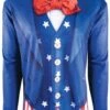 Patriotic Man Adult Costume (Medium) -Fantasy Fits Sales FM78447 full 1
