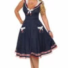 Ahoy Lady Plus Size Costume -Fantasy Fits Sales FM81918 full 1