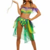 Mardi Gras Queen Adult Costume -Fantasy Fits Sales G12574 full 1
