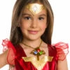 Wonder Woman 1984 Light-Up Child Necklace -Fantasy Fits Sales R201467 full 1