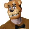 Five Nights At Freddy's Freddy Adult 1/2 Mask 1 Five Nights At Freddy's Freddy Adult 1/2 Mask -Fantasy Fits Sales R33432 full 1