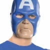 Captain America 1/2 Adult Mask 2 Captain America 1/2 Adult Mask -Fantasy Fits Sales R34735 full 1