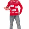 Ho Ho Ho Sweater Adult Costume -Fantasy Fits Sales R810766 full 1