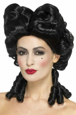 Gothic Baroque Wig (Black)