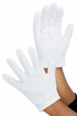 White Child Gloves