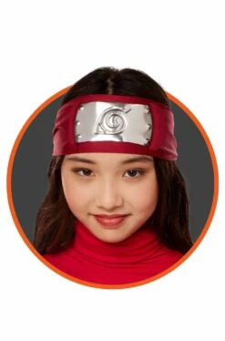 Sakura Red/Hidden Leaf Headband
