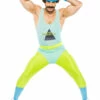 80's Gym Instructor Adult Costume -Fantasy Fits Sales SR80180 full 1